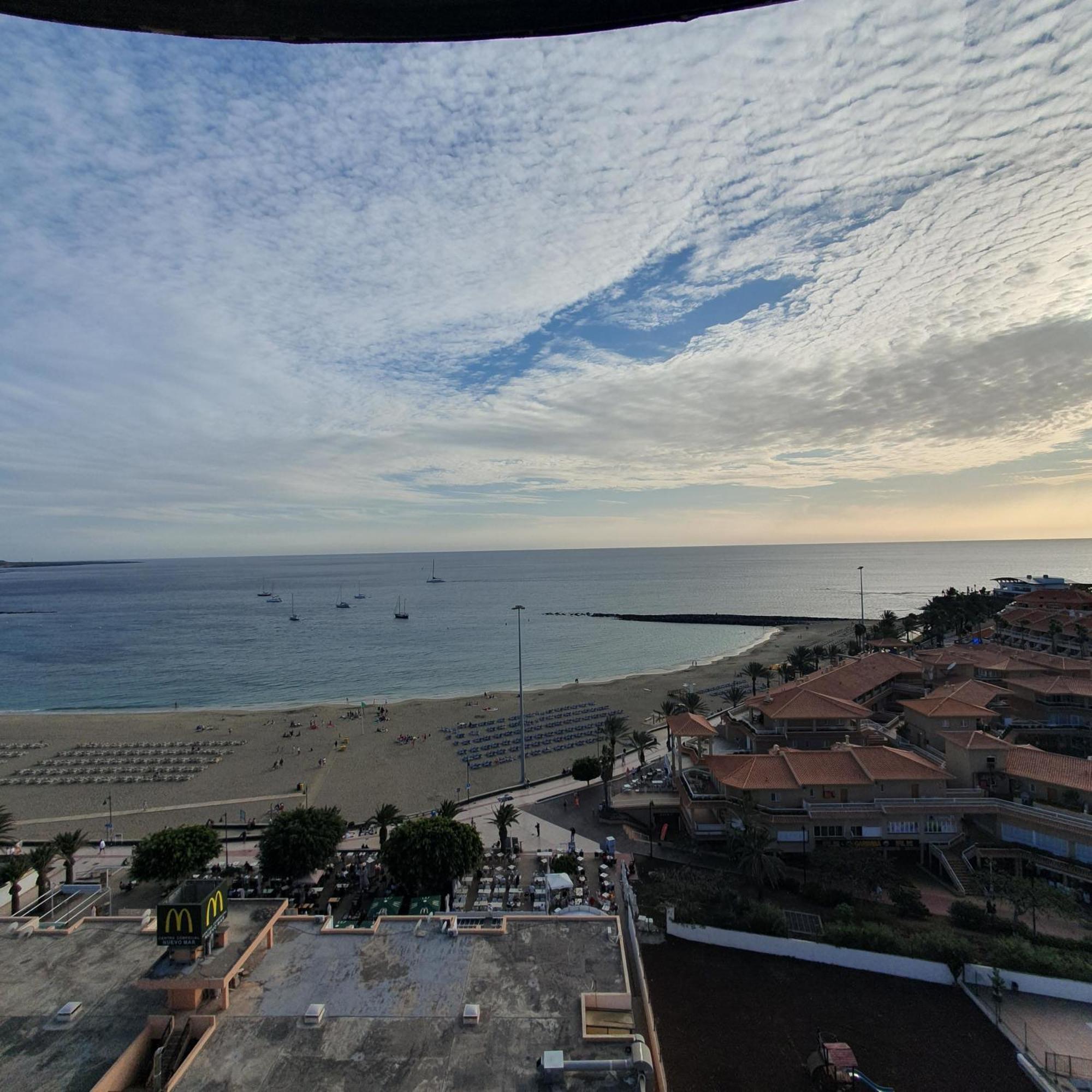 Panoramic Seaview Las Vistas Beach Studio Apartment Arona  Ngoại thất bức ảnh
