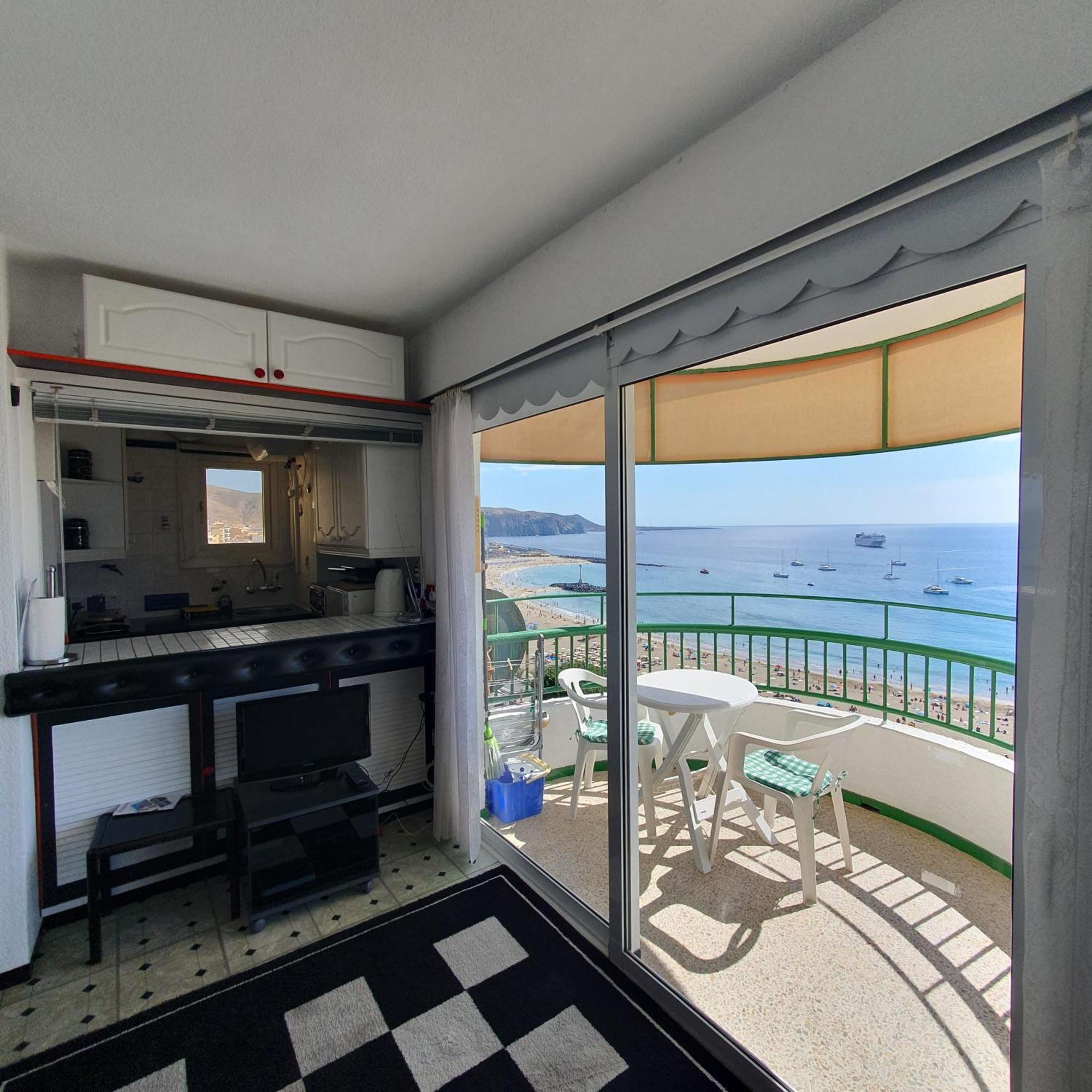 Panoramic Seaview Las Vistas Beach Studio Apartment Arona  Ngoại thất bức ảnh