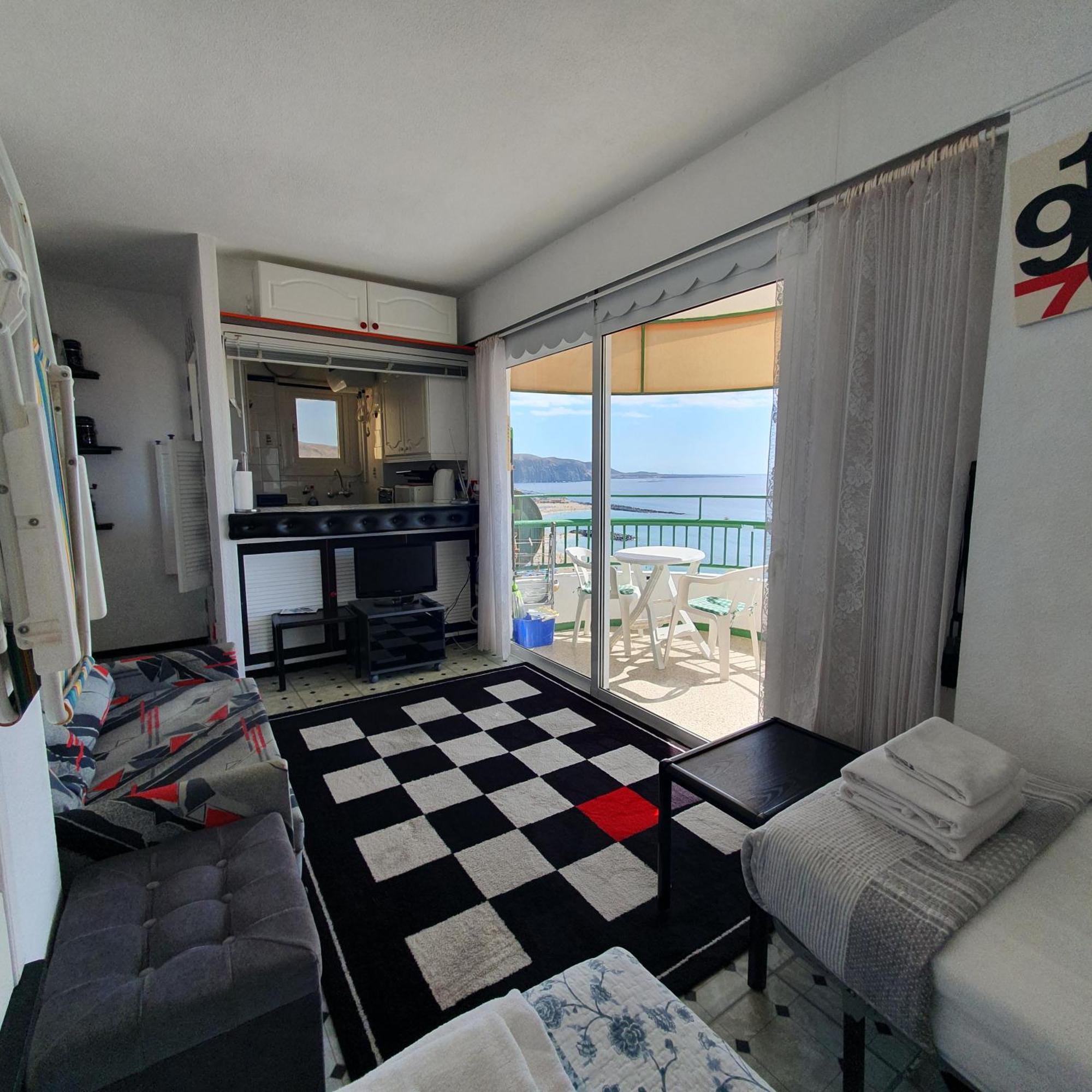 Panoramic Seaview Las Vistas Beach Studio Apartment Arona  Ngoại thất bức ảnh